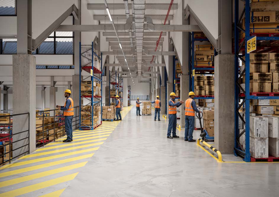 Plateforme logistique